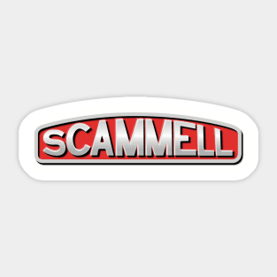 Scammell Sticker